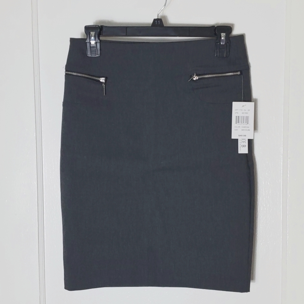 Pencil skirt NWT charcoal